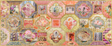 Chinoiserie In Gold & Blush Pinks Limited Edition Artwork