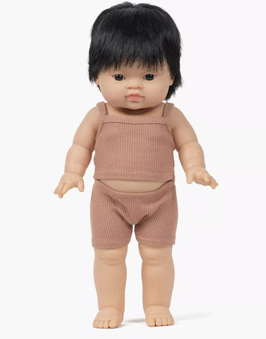 Minikane Jude-Léo, Gordis doll standing 37cm below-Brown Sugar