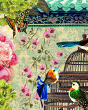 Bird & Flower Market Artwork