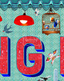Hong Kong Typographic Artwork