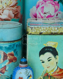 Still Life in Turquoise & A Pop of Pink