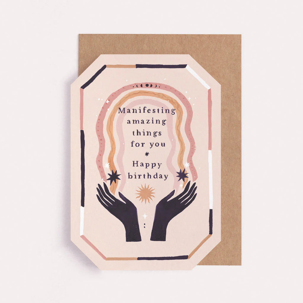 MANIFESTING BIRTHDAY CARD