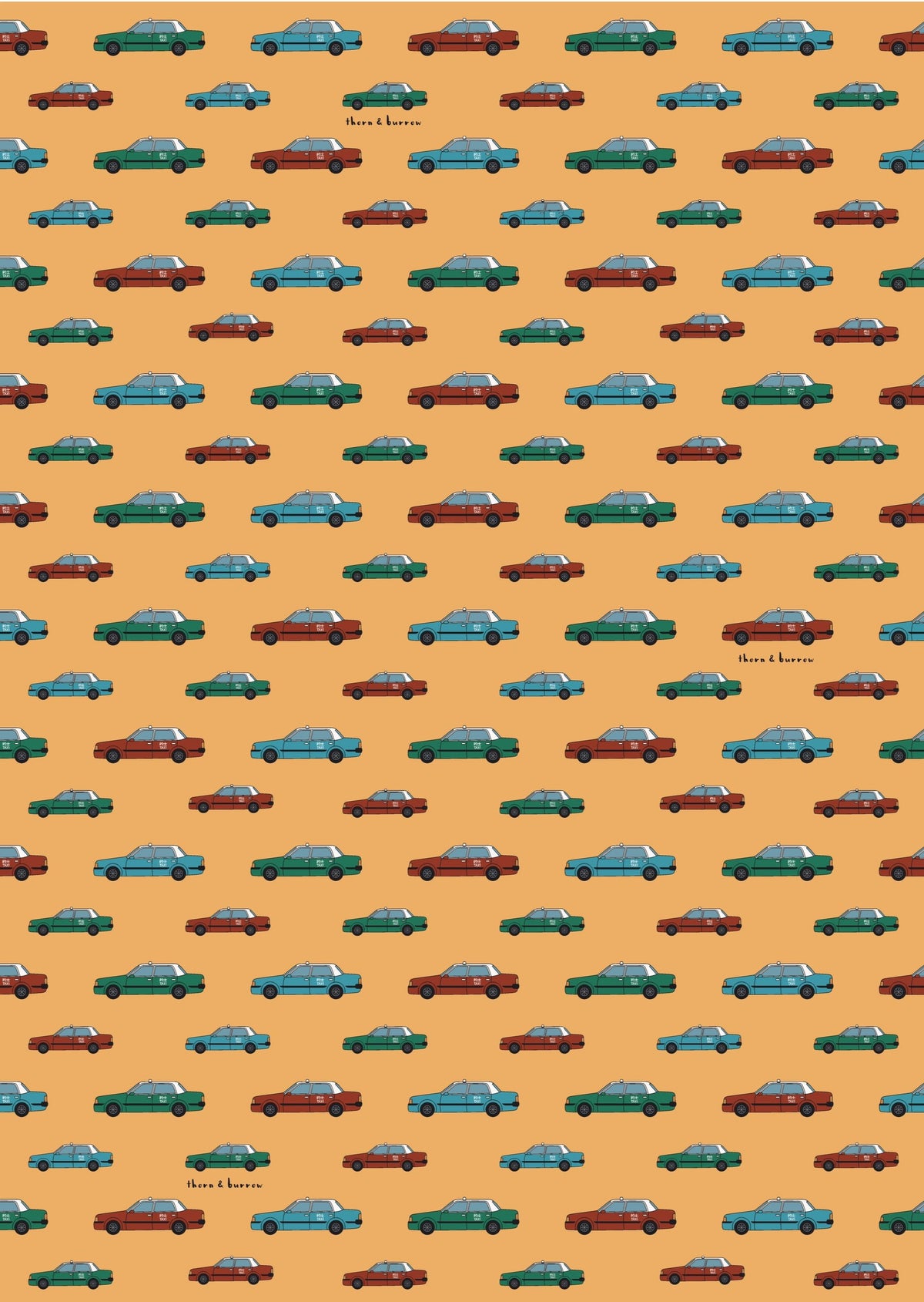 Hong Kong Gift Wrapping Paper - Thorn and Burrow