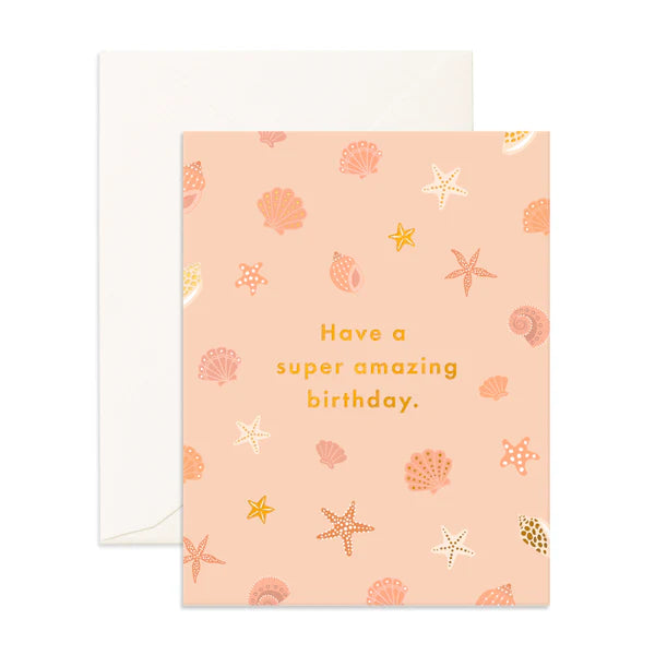 Product image of Amazing Birthday Shells Greeting Card