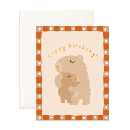 Product image of Capybara Birthday Greeting Card