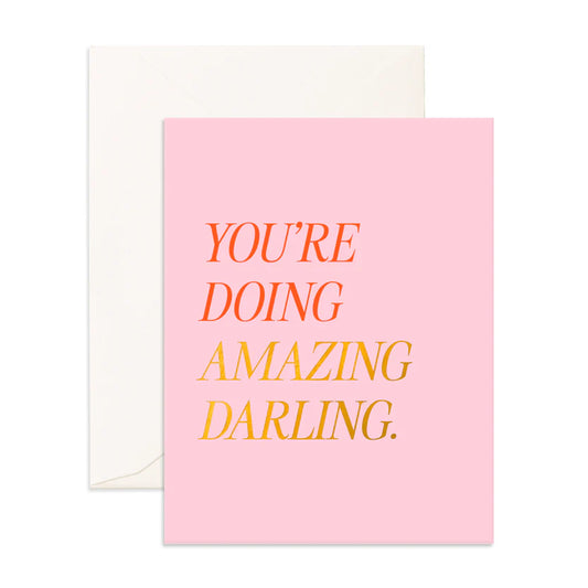 Product image of Doing Amazing Darling Greeting Card