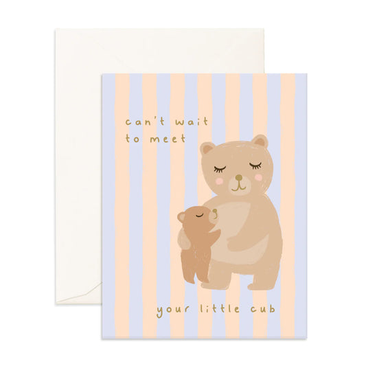 Product image of Meet Little One Cub Greeting Card