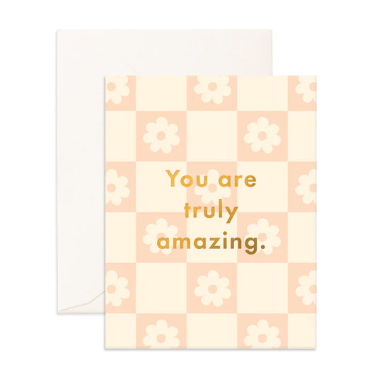 Product image of Truly Amazing Daisy Grid Greeting Card