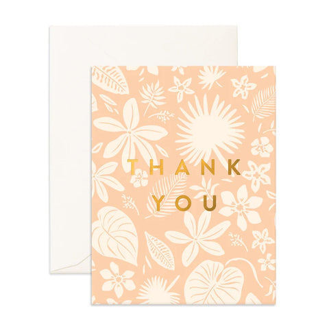 " Thank You Zanzibar " Greeting Card