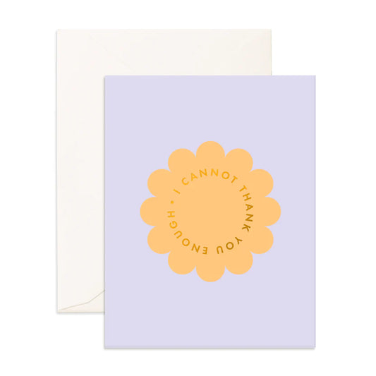 Product image of Thank You Enough Petal Greeting Card