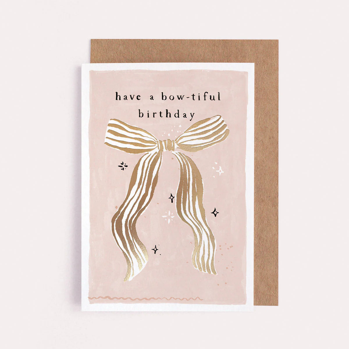 BOW-TIFUL BOW BIRTHDAY CARD