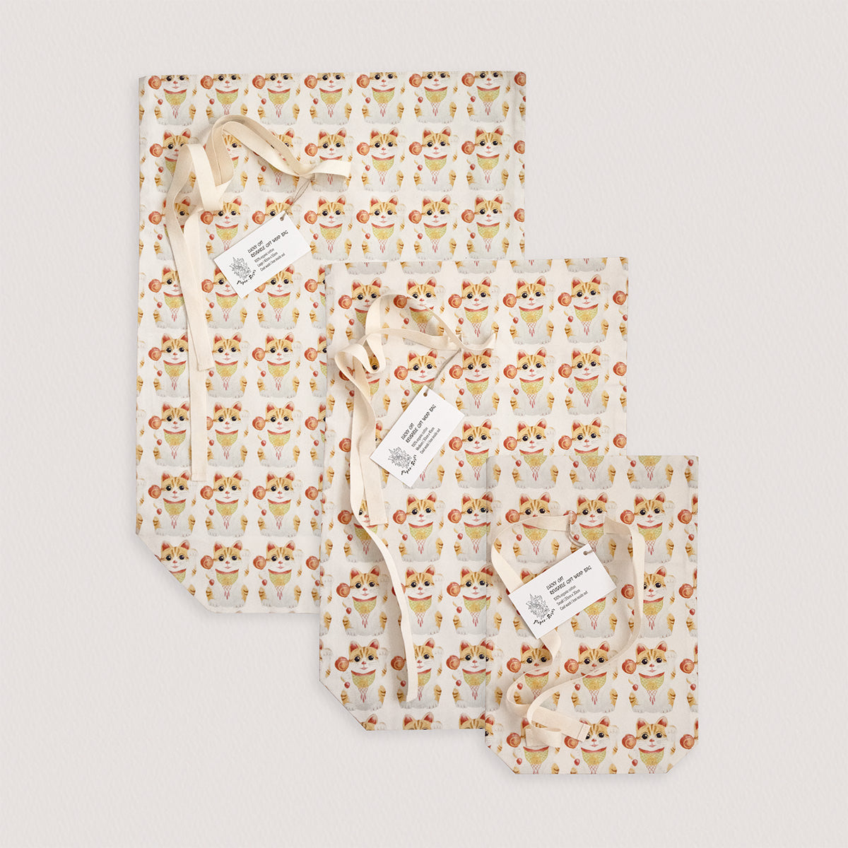 Product image of Lucky Cat Reusable Gift Bag