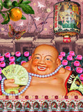 Happy Laughing Buddha Artwork