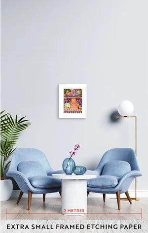 Happy Laughing Buddha Artwork - Thorn and Burrow