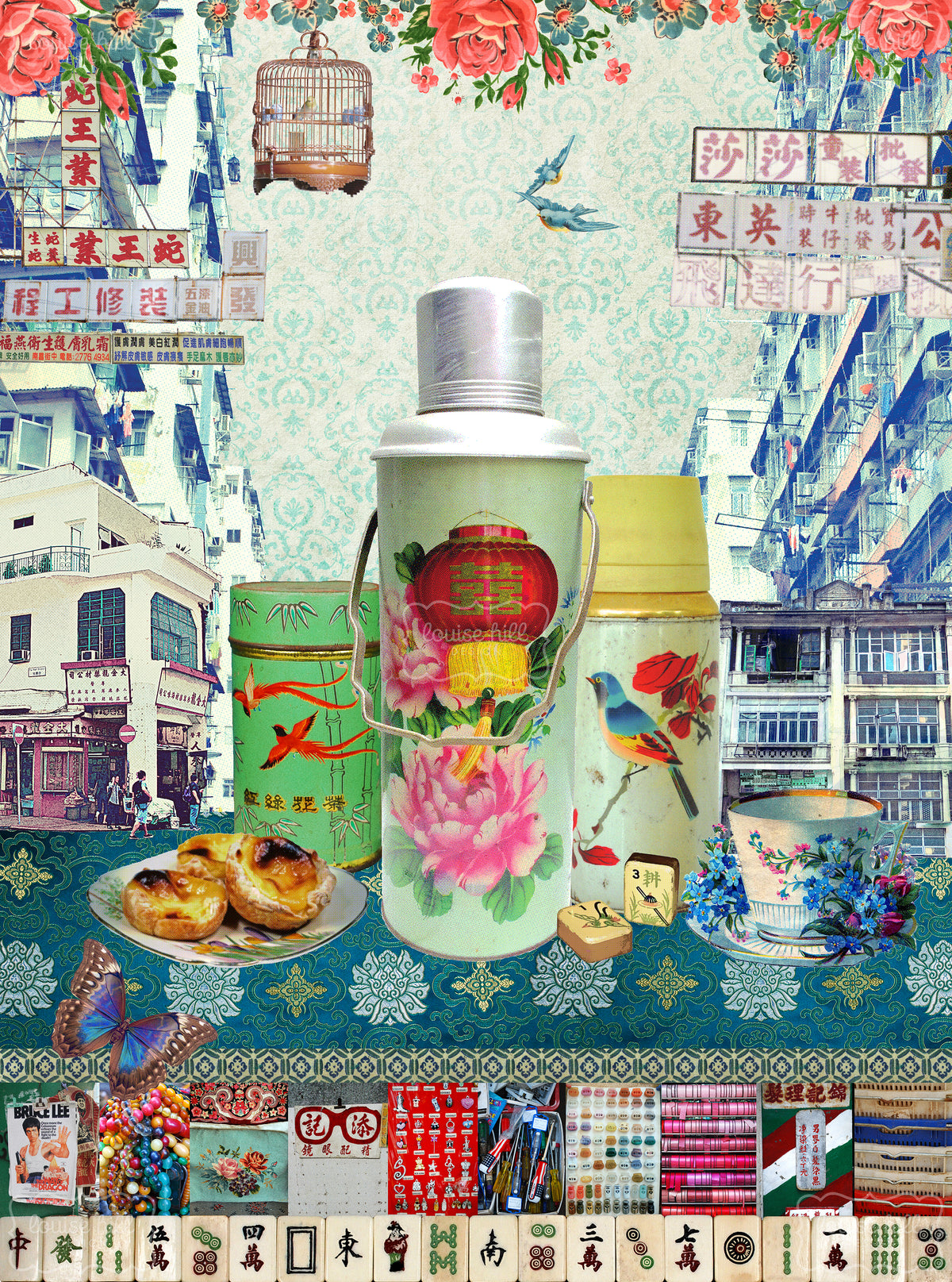 Design image of Hong Kong Mahjong Artwork