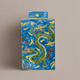 Phoenix Peranakan Ceramic Jar with Lid