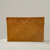 Woven Rettan Basket with Handles