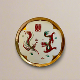 Vintage Gold Dragon & Phoenix Tea Set