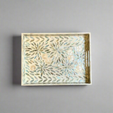 Mosaic White Serving Tray