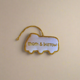 EMBROIDERED ORNAMENT : Minibus