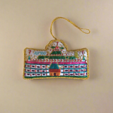 EMBROIDERED ORNAMENT : Jumbo Floating Restaurant