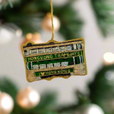 EMBROIDERED ORNAMENT : Tram