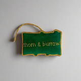 EMBROIDERED ORNAMENT : Tram