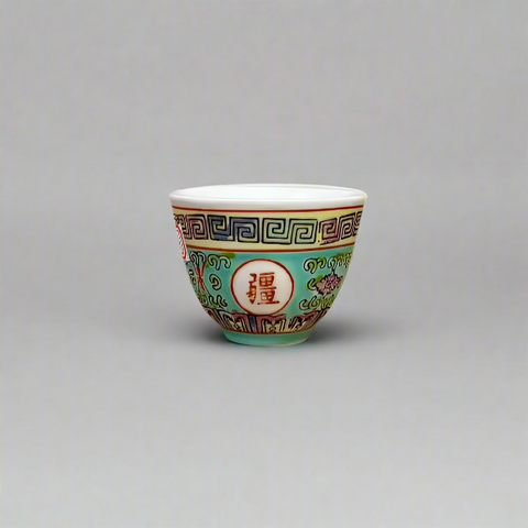 Chinese Tea Cup with Candle