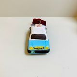 Taxi Hand Carved Wooden Ornament