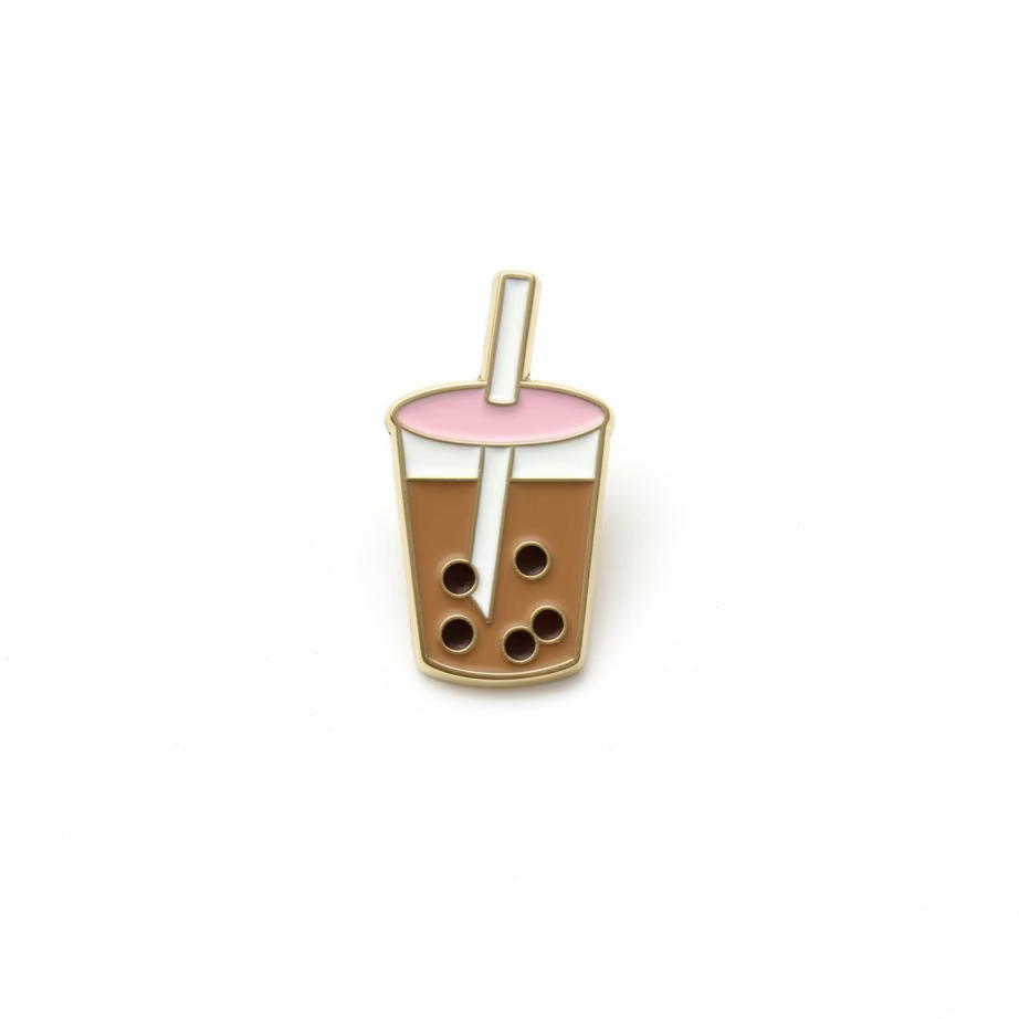 " Bubble Tea " T&B Enamel Pins