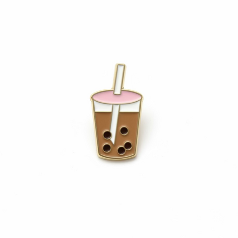 " Bubble Tea " T&B Enamel Pins