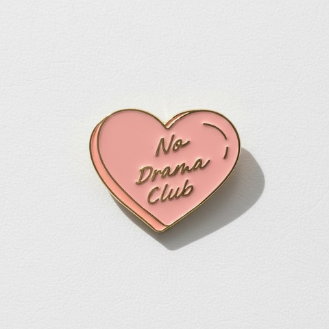 " No Drama Club " T&B Enamel Pins