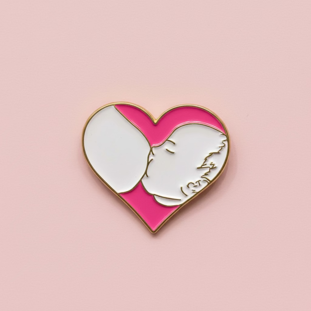 " Breast feeding mama " Enamel Pins