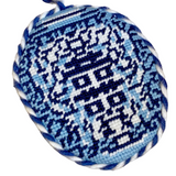 Ginger Jar Needlepoint Ornament