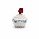 Rice Bowl Wooden Ornament