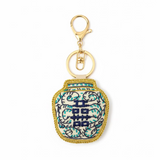 EMBROIDERED Bag Charm : Ginger Jar