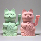 Oversized Ceramic Lucky Cat