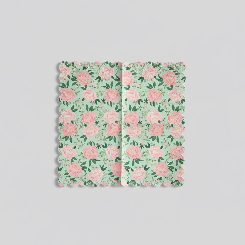 Scallopped Paper Napkin Collection - Thorn and Burrow