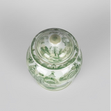 Green Village Ceramic Ginger Jar - Thorn and Burrow