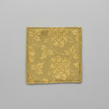 Handmade Brocade Single Coaster - Thorn and Burrow