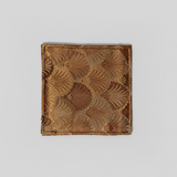 Handmade Brocade Single Coaster - Thorn and Burrow