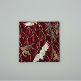 Handmade Brocade Single Coaster - Thorn and Burrow