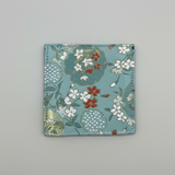 Handmade Brocade Single Coaster - Thorn and Burrow