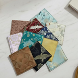 Handmade Brocade Coaster Collection - Thorn and Burrow