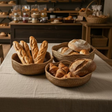 Woven Rattan Bowl - Thorn and Burrow