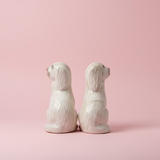 Staffordshire Ceramic Spaniels Set