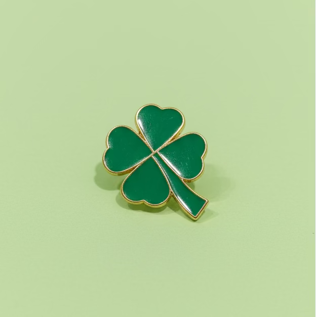 " Clover " T&B Enamel Pins