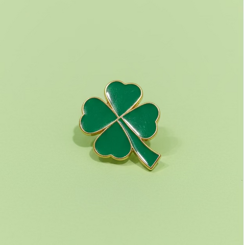 " Clover " T&B Enamel Pins