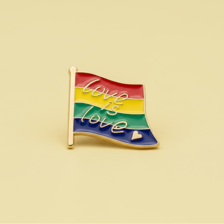 " Love is love " T&B Enamel Pins