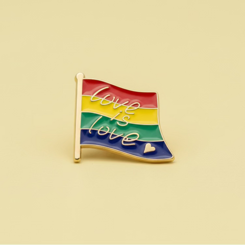" Love is love " T&B Enamel Pins